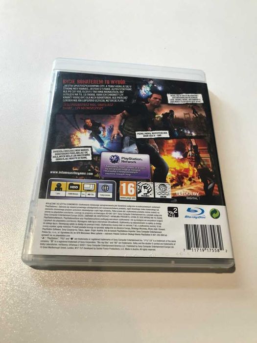 Niesławny Infamous 2 PL PS3 Sklep Irydium