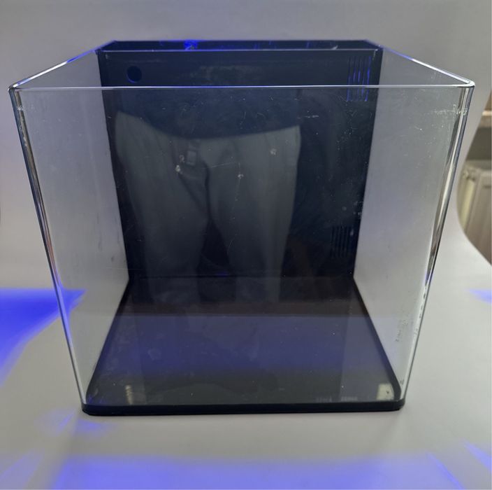 Akwarium z panelem filtracyjnym zaokrąglone rogi 30l