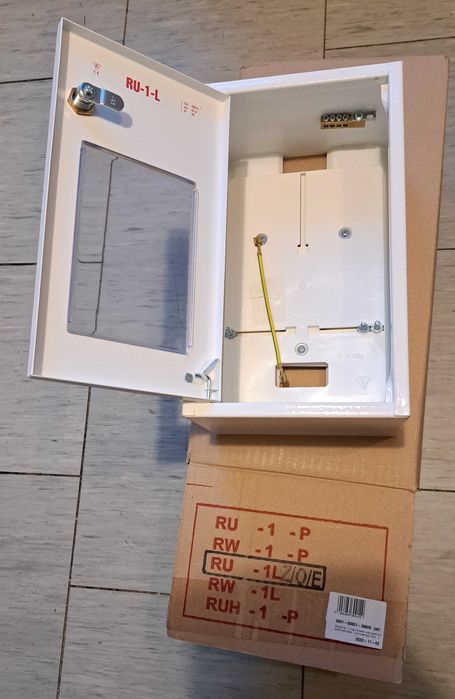 Szafka licznikowa uniwersalna RU-1-L Z/O/E