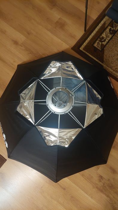 Softbox Octa 120cm Quadralite z gridem bowens