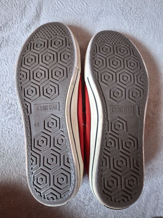 Buty, trampki czerwone męskie Big Star