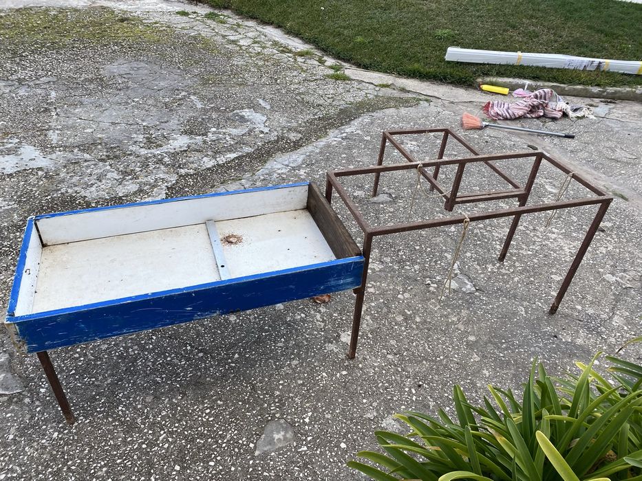 Bancada para vendas exterior C/ taboleiro