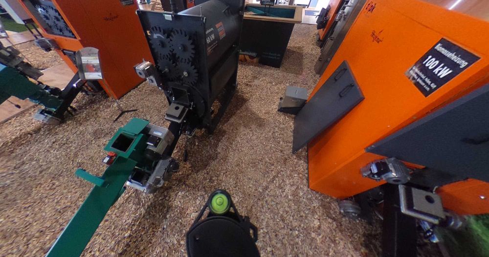 HEIZOMAT Piec na Trociny Zrębki Owies Pestka Wióra inne Biomasy 60 kw