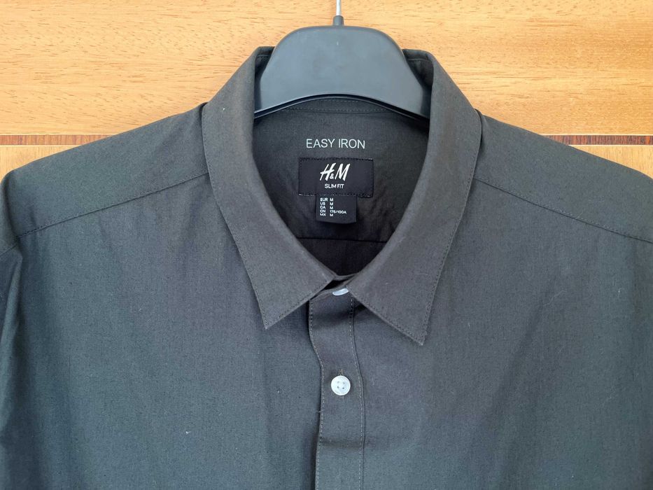 Camisa verde escuro da H&M - Homem - Tamanho M