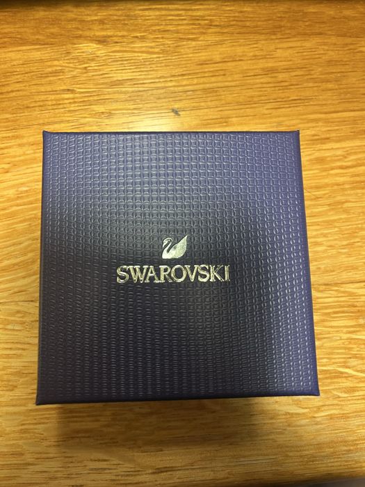 Naszyjnik Swarovski Miś Różowy