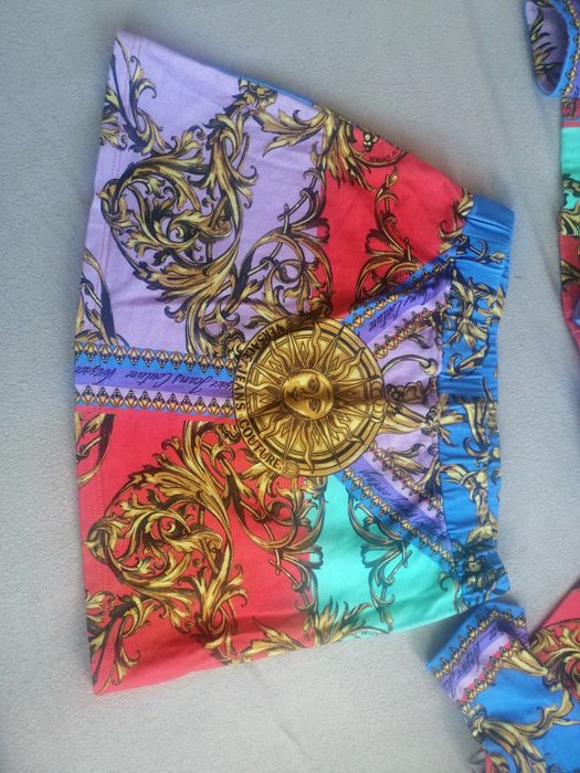 Komplet marynarka, koszulka, spódnica L