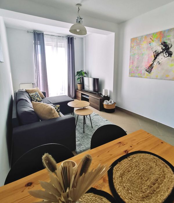 Apartament z balkonem widok na Zamek