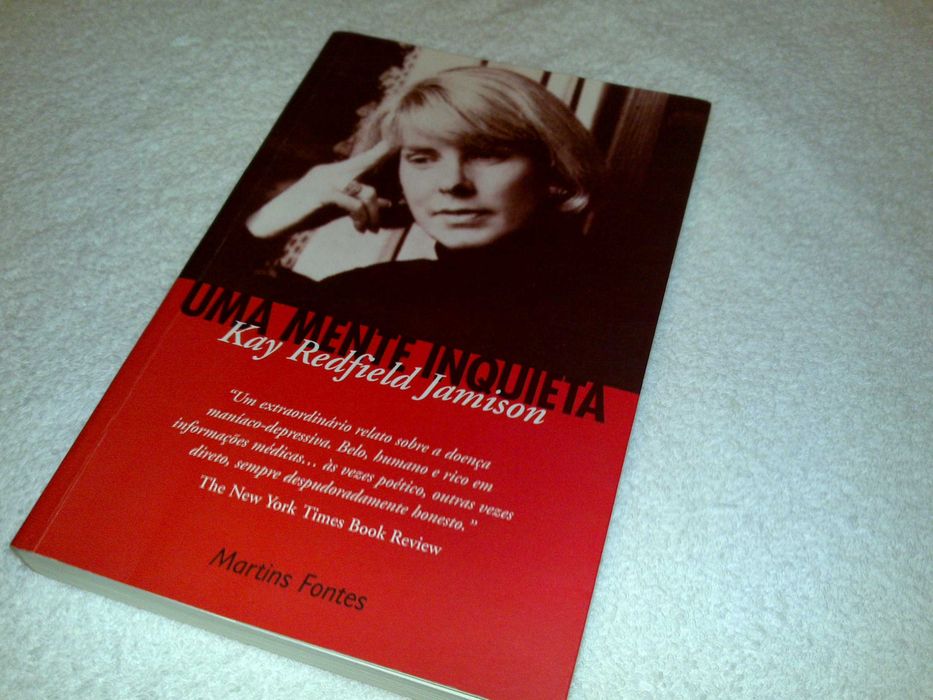 uma mente inquieta (kay redfield jamison) 5ª tiragem, 2002 livro
