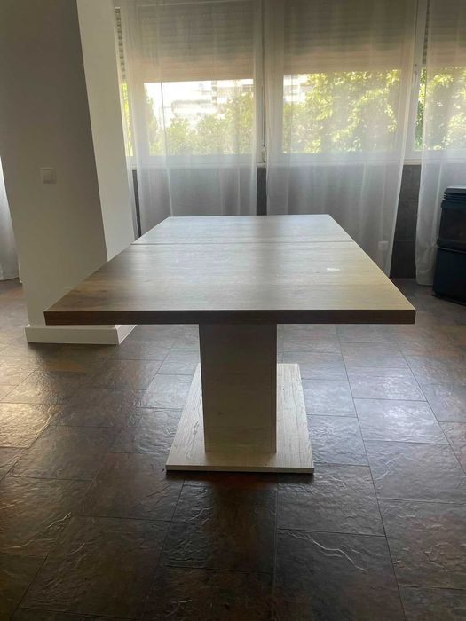 Mesa Rectangular Extensível 6 a 10 lugares - HOMY CASA