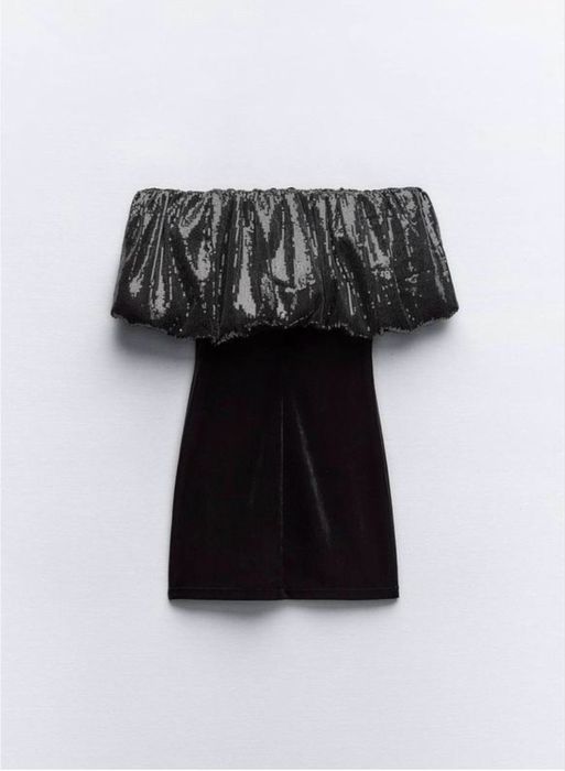 Сукня велюрова Зара нова