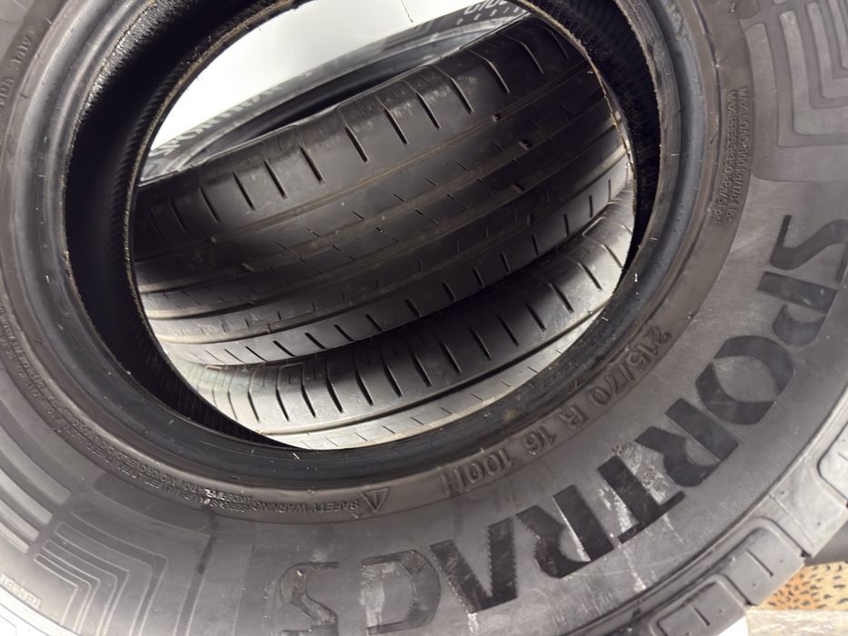 Літні шини 4шт R16 215/70 100T Vredestein Giugiaro 2019 5,4-6,4мм