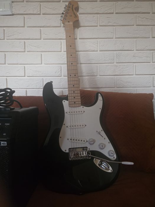 Gitara elektryczna z piecem