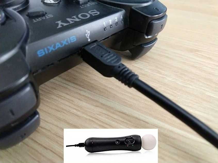 Kabel Mini USB 3m miniUSB Pad PS3 Nawigacja Aparat 3M * Video-Play
