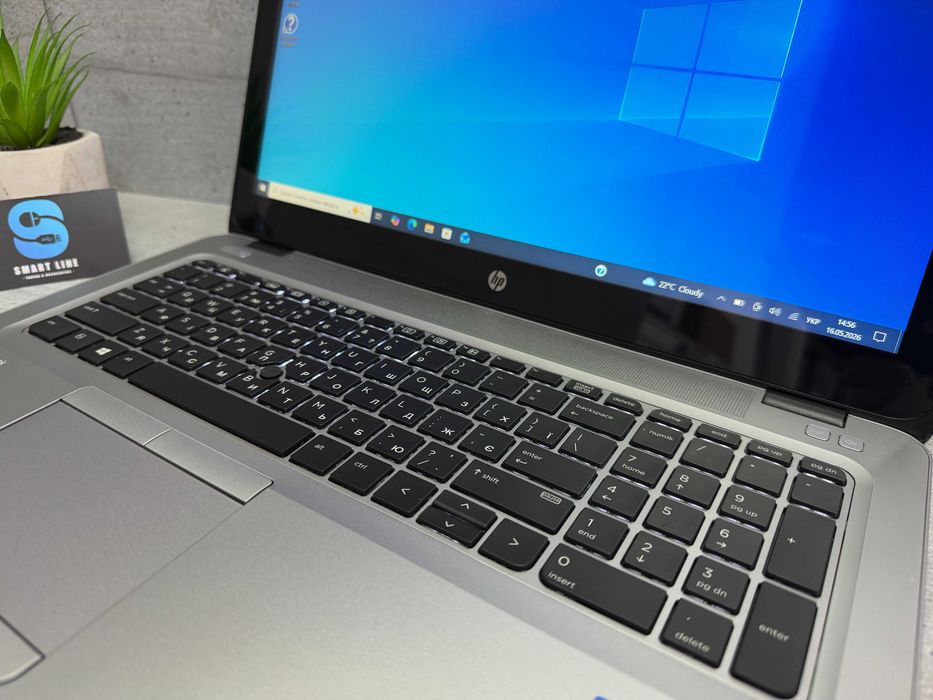 Сенсорний ноутбук Hp 850 G3/256gb ssd/8gb ddr4/i7-7500u/15.6" FullHD