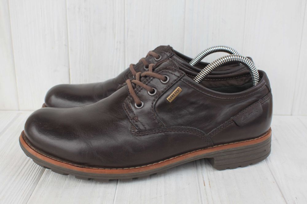 Напів черевики туфлі Clarks Gore-tex шкіра Англія 41р ботинки туфли