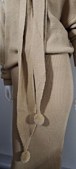 Komplet dzianinowy damski