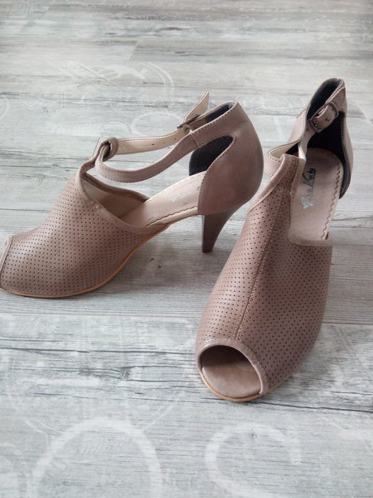 Buty (półbuty/sandały) skóra stan bdb