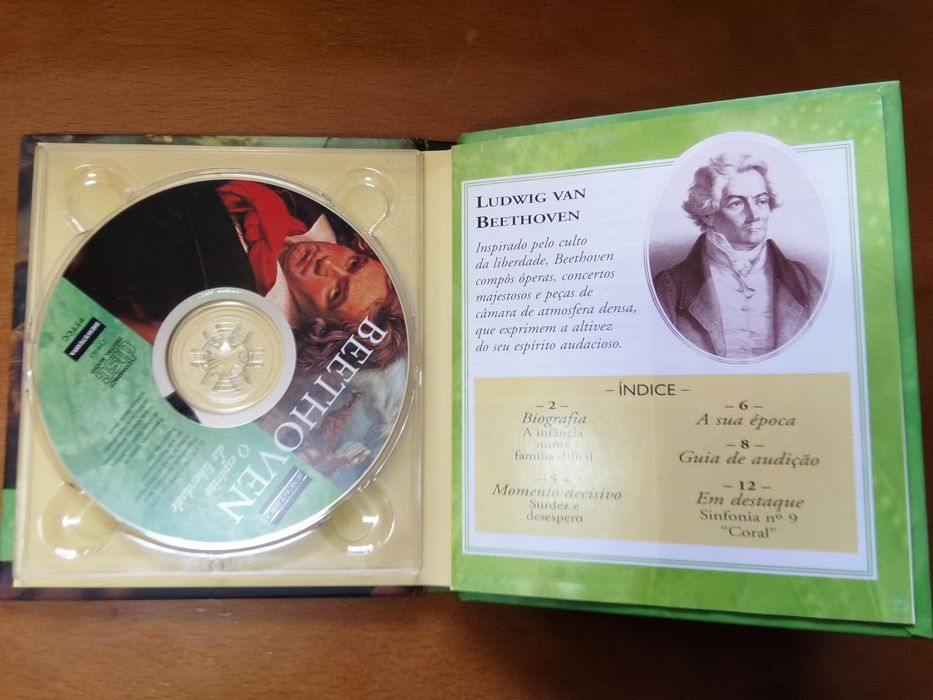 CD e Livro Beethoven: O Espírito da Liberdade
