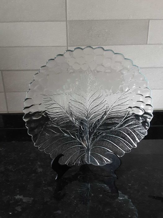 Travessa em Vidro Antiga/Vintage