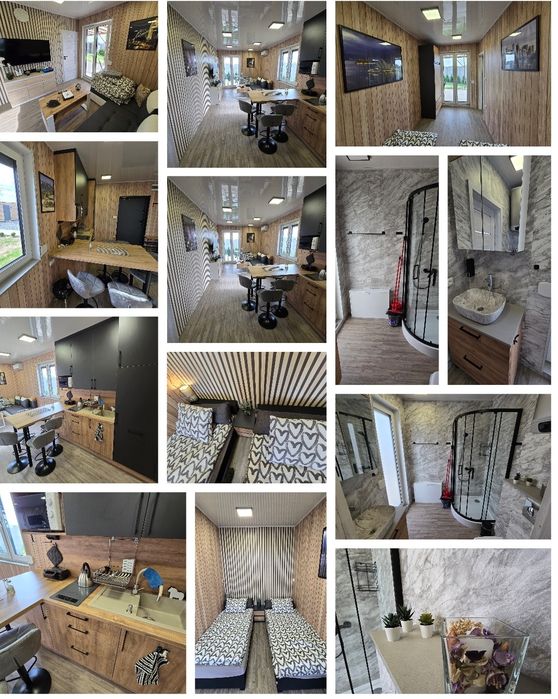 Domek wynajem z sauna jacuzzi ogniskiem najczystsze jezioro Polski