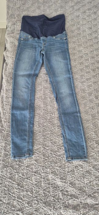 Jeansy ciążowe, rozmiar M-38