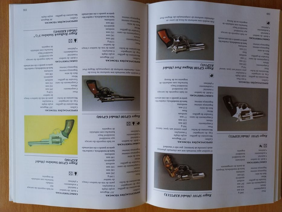 Enciclopédia das Pistolas e Revólveres (272 páginas)