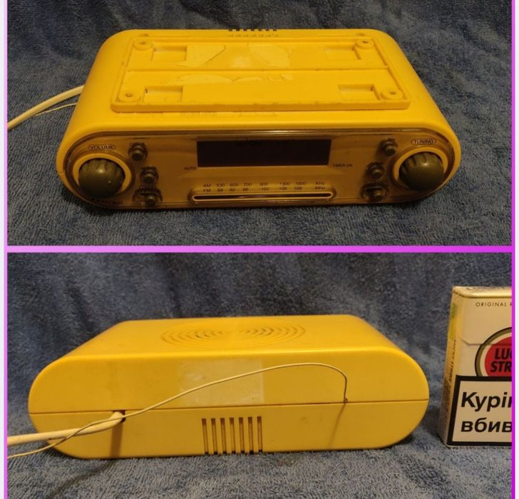 Кухонные часы с FM приёмником