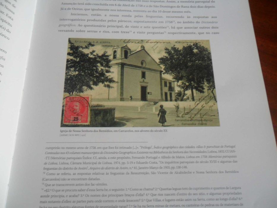 "Cascais em 1755 - Do Terramoto à Reconstrução" de António Carvalho