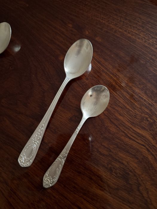 Мельхірові чайні ложечки СССР