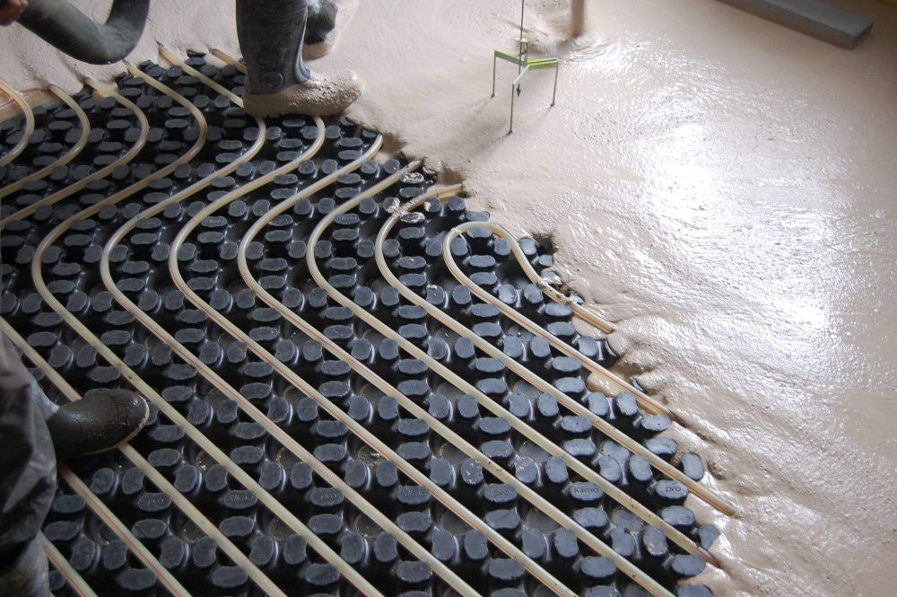 Posadzka anhydrytowa - na ogrzewanie podłogowe HOLCIM AGILIA SOLS A