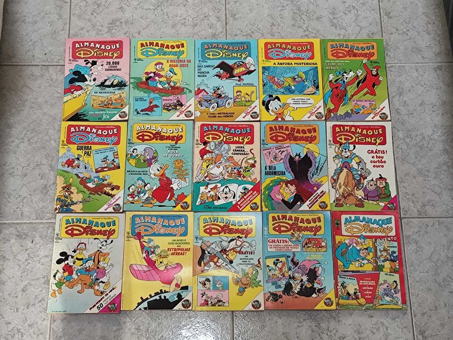"Tio Patinhas", "Disney Extra", etc... - as melhores BDs da Disney