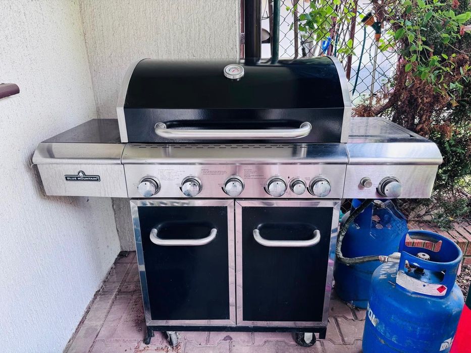 Grill gazowy Blue Mountain + butla