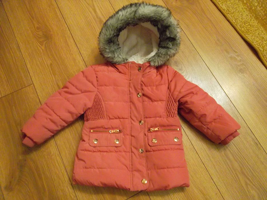 Kurtka dla dziewczynki F&F roz 12-18 mcy