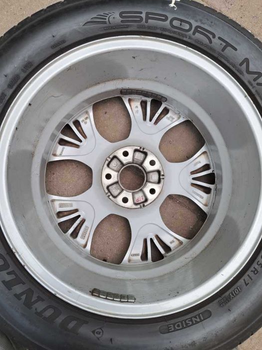 Koła letnie felgi 17 calowe 5x108 Citroen C5 225/55/R17