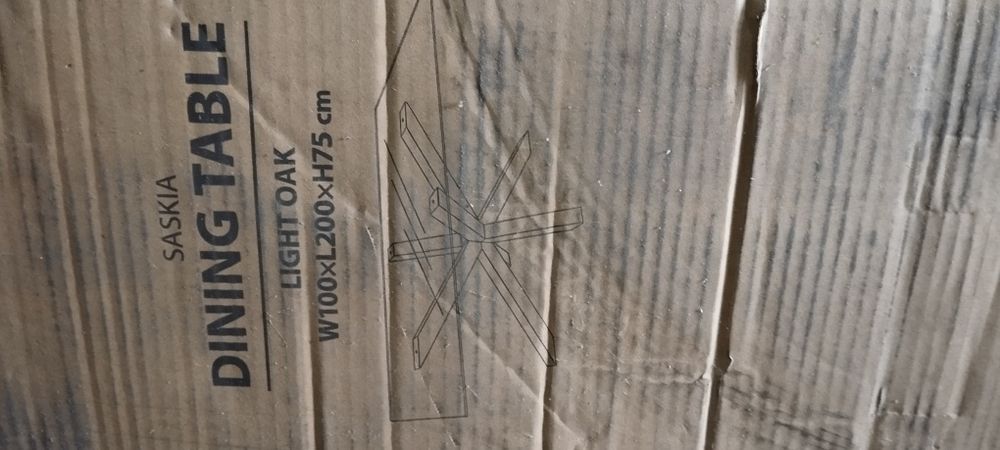 Mesa retangular vidro