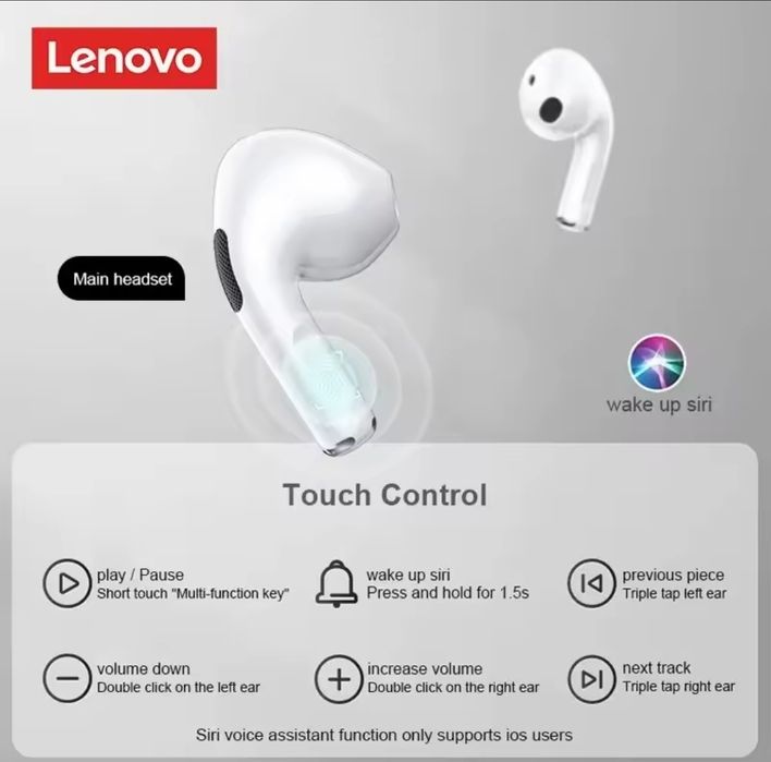 Auriculares Bluetooth Lenovo  LP40