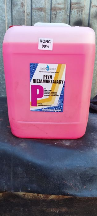 Koncentrat płynu termalnego. Płyn nie zamarzający.Piece co,kolektory słoneczne,pompy ciepła.