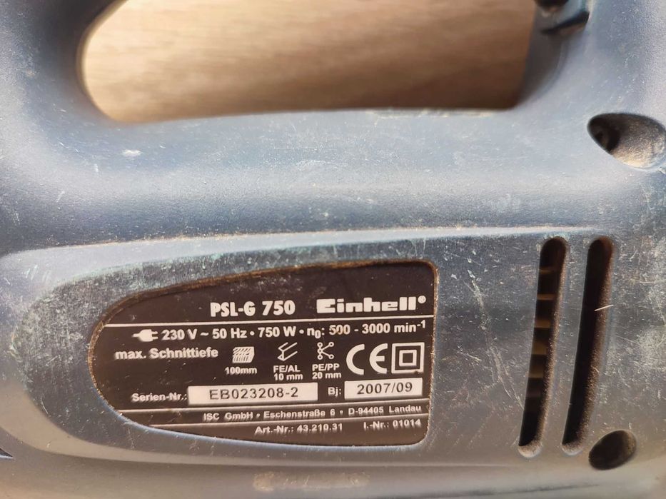 Wyrzynarka Einhell PSL-G 750