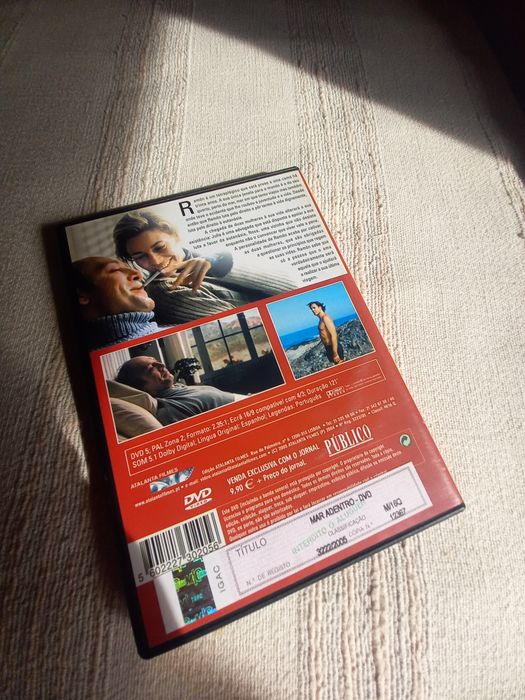 Filme Mar Adentro com Javier Bardem dvd original