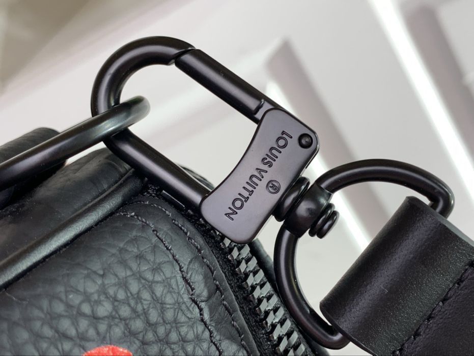 Louis Vuitton keepall сумка мужская унисекс черная дорожная
