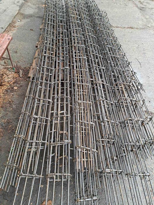 Prefabrykacja belki zbrojeniowe fi6-16 fundament strzemiona