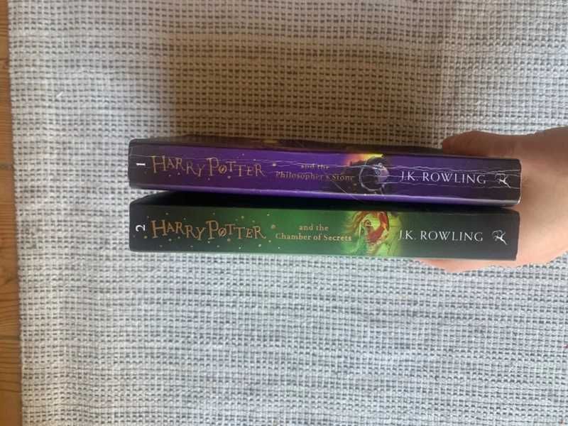 2 x English Harry Potter books