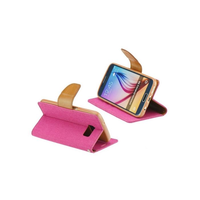 Etui Canvas Book do Samsung Galaxy A22 4G A225 Pink