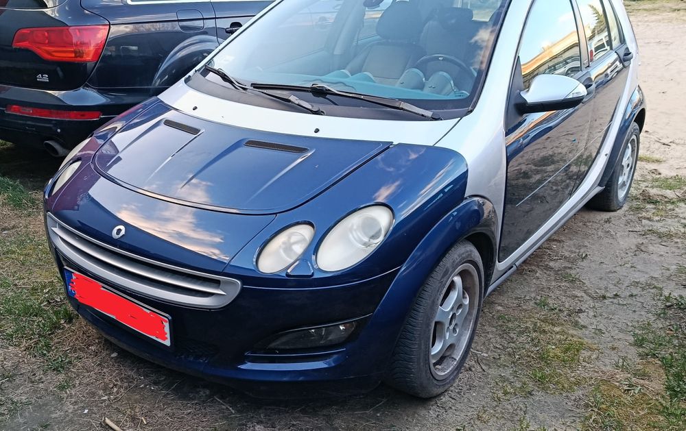 Smart forfour 454 1.3 maska zderzak błotnik drzwi klapa lampa szyba