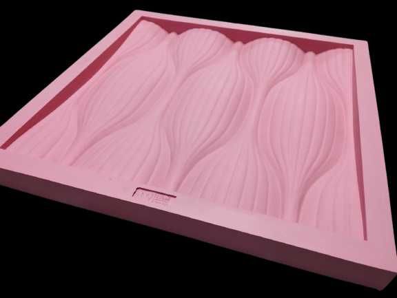 Molde em silicone para revestimento 3d gesso / cimento