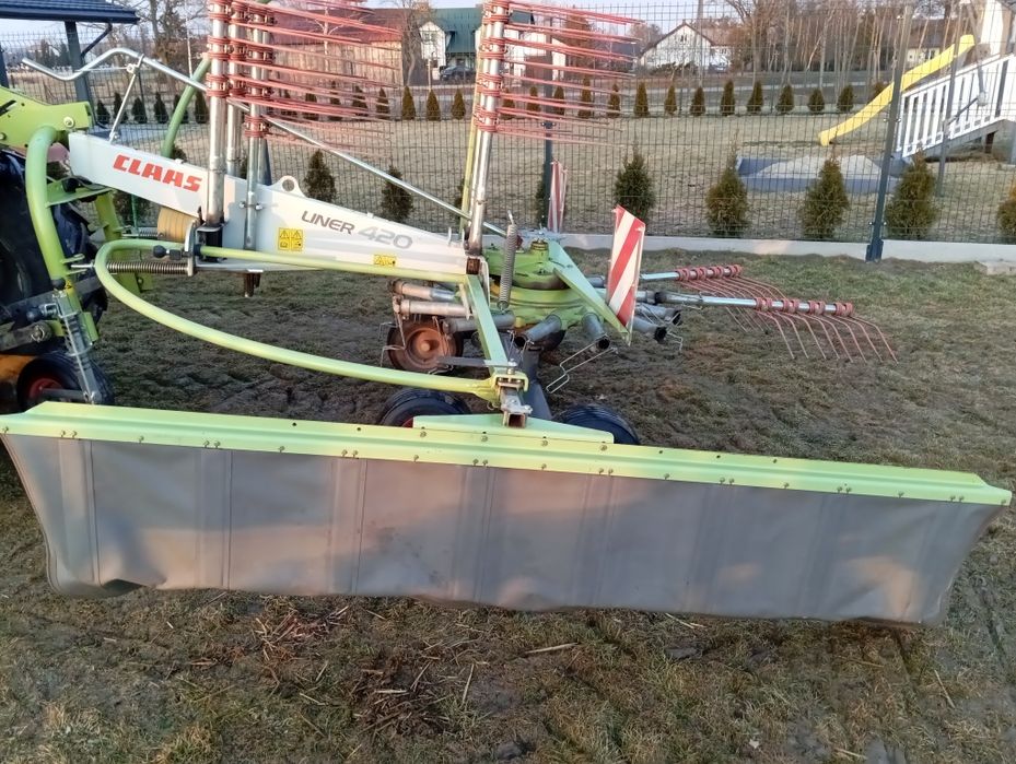 Sprzedam zgrabiarka CLAAS LINER 420