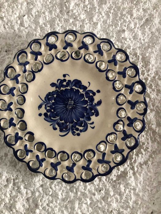 Conjunto de pratos decorativos