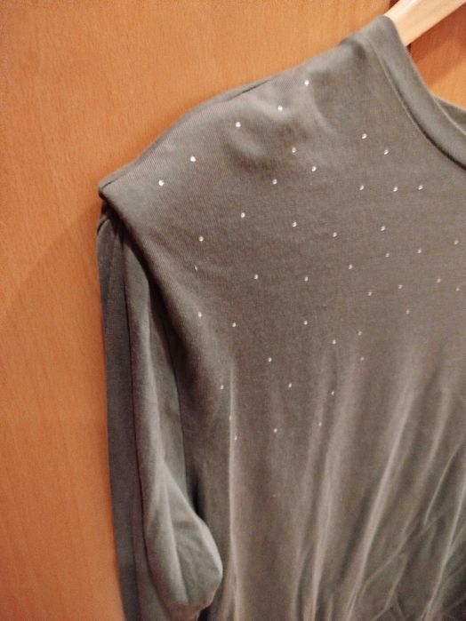 Camisola de algodão verde da Lanidor