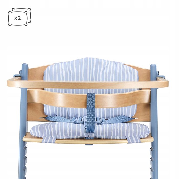 krzesełko do karmienia 2w1 kinderkraft nordic breeze enock do 10lat i 35kg