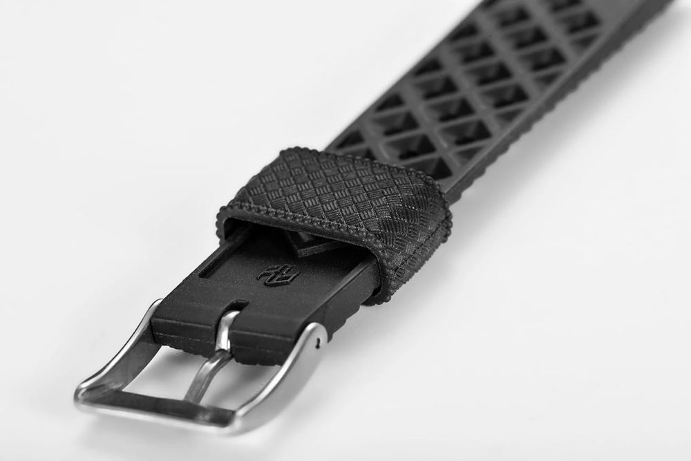 Каучуковый ремешок 20мм тропикал tropical дайвер Orient Seiko Citizen